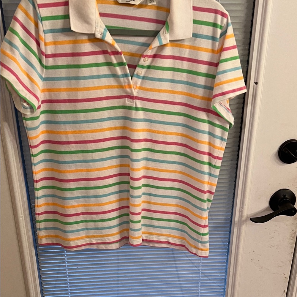 Liz Claiborne Kids Polo Shirt - Multicolor Stripes